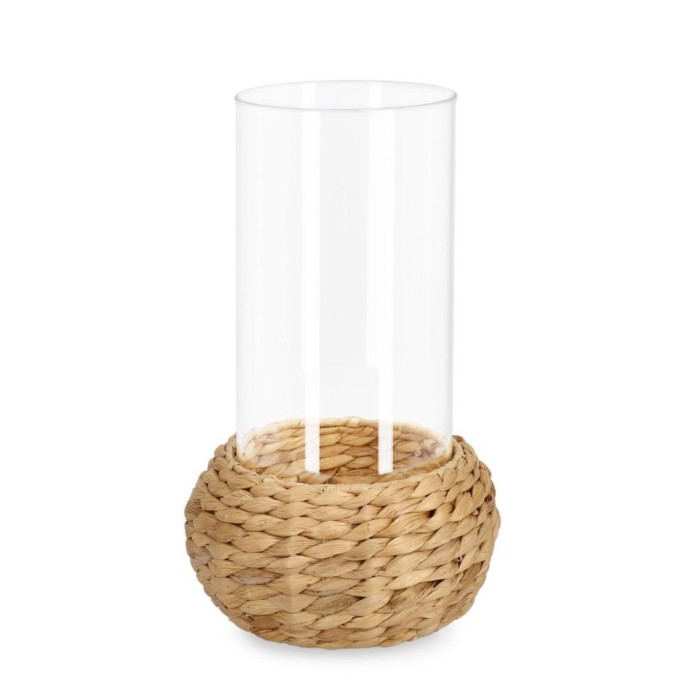 PORTACANDELA VETRO LIAM H.26